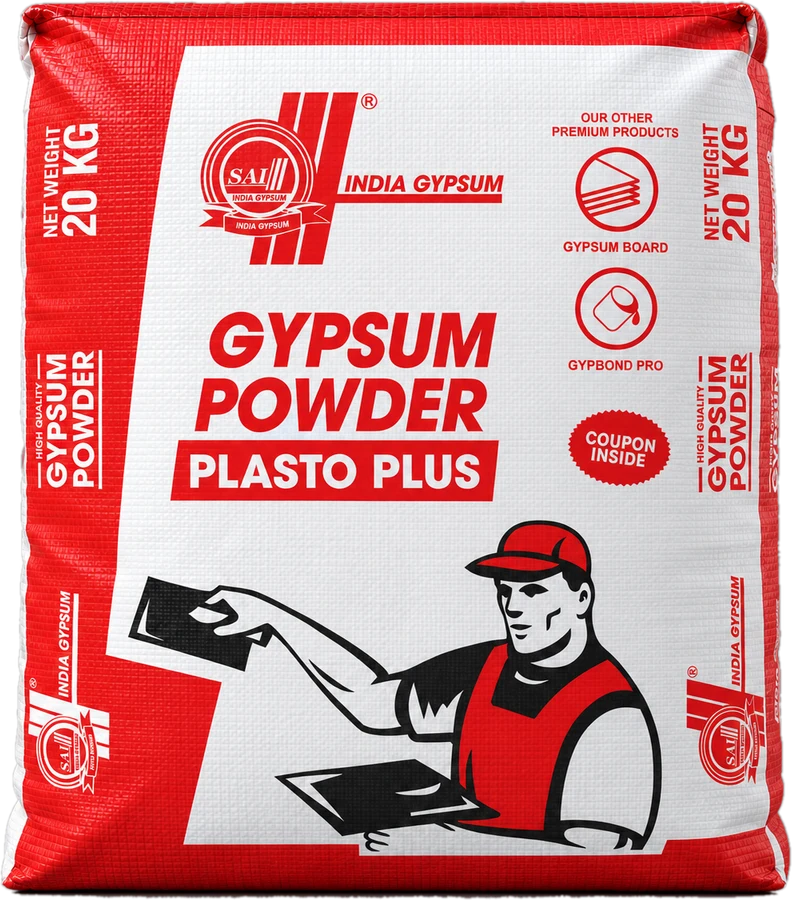 A 20 kg bag of PlastoPlus